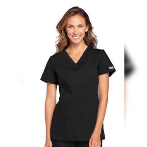 Cherokee Women's Black Scrub Top